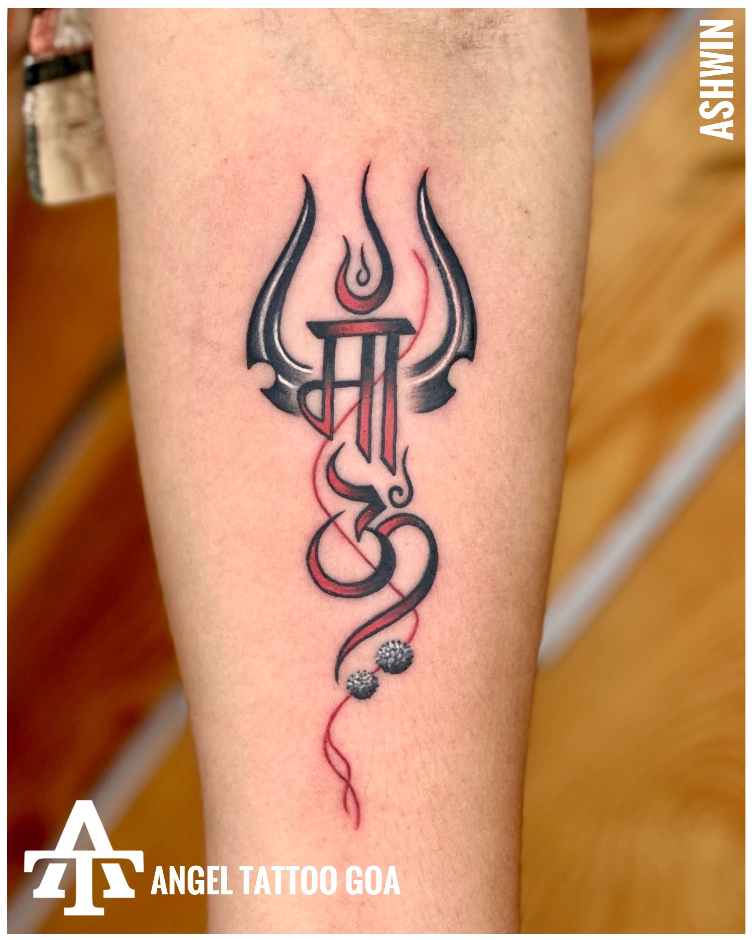 Buy Wings with Trishul Tattoo God Waterproof Men and Women Temporary Tattoo  Online In India At Discounted Prices