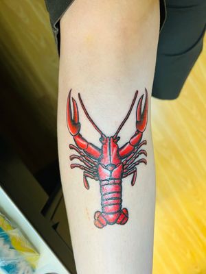 Sweet lobster. 