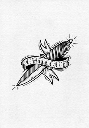 Chill out Dagger. The letters can be changed for a custom script 