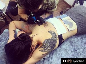 working process tattooing Dnipro