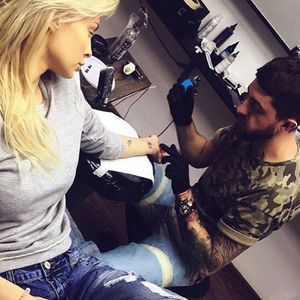 tattooing by girls in Ukraine