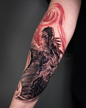 dragon, fragon tattoo, b&g