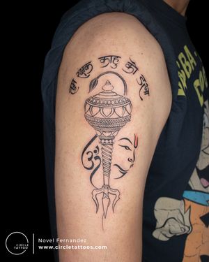 Custom Tattoo made by Novel Fernandez at Circle Tattoo Andheri 