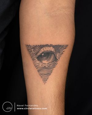 Eye of Revelation Tattoo made by Novel Farnandez at Circle Tattoo Andheri 