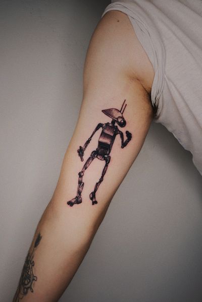 Starship Troopers Tattoo Idea in 2023