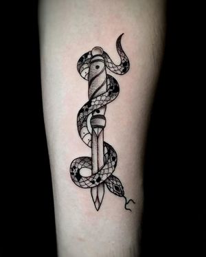 Knife & Snake.