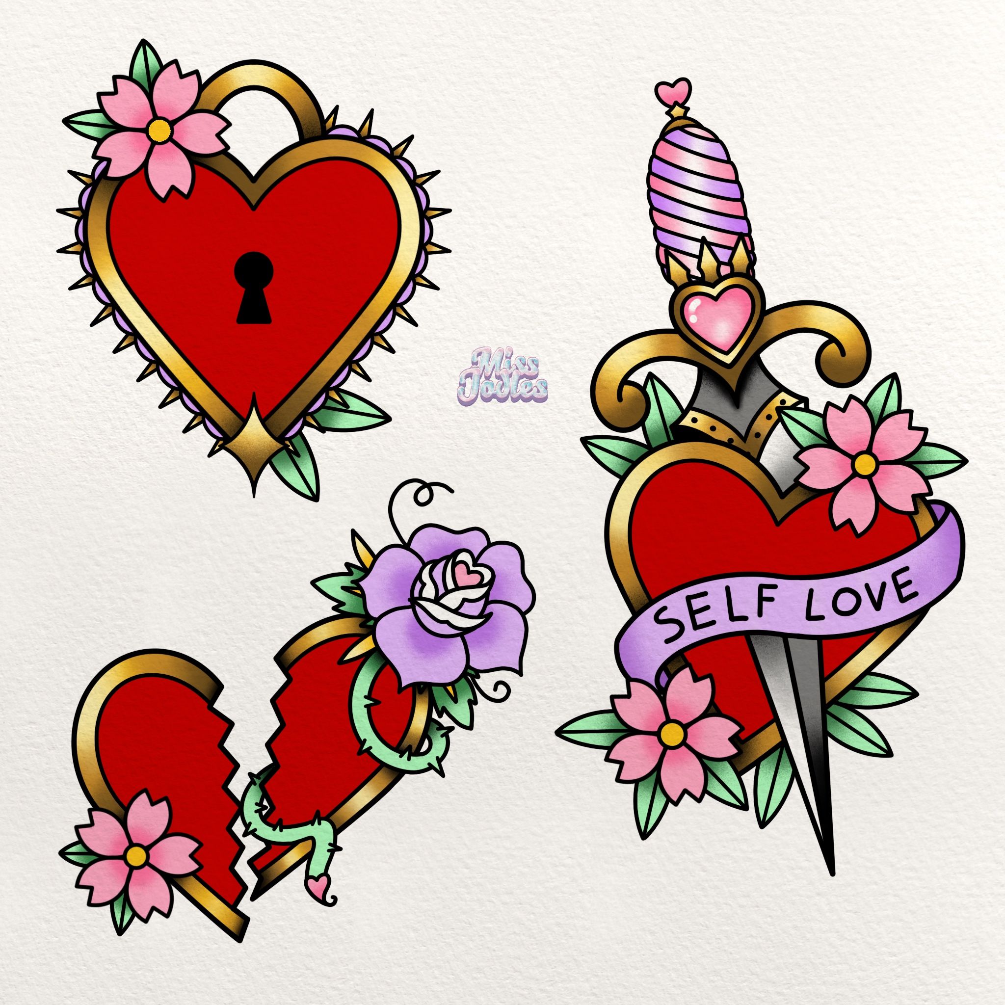 Traditional Heart Flash