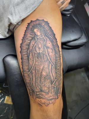 Virgen Maria tattoo 