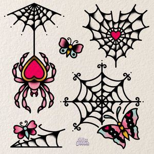 Spider web flash sheet 🕸️ 