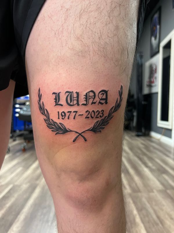 Tattoo from Legend ink