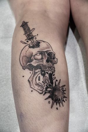 Tattoo by Golden iron tattoo studio
