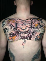 Samurai on Chest