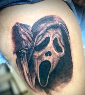 Ghostface I did took about 4 hours 