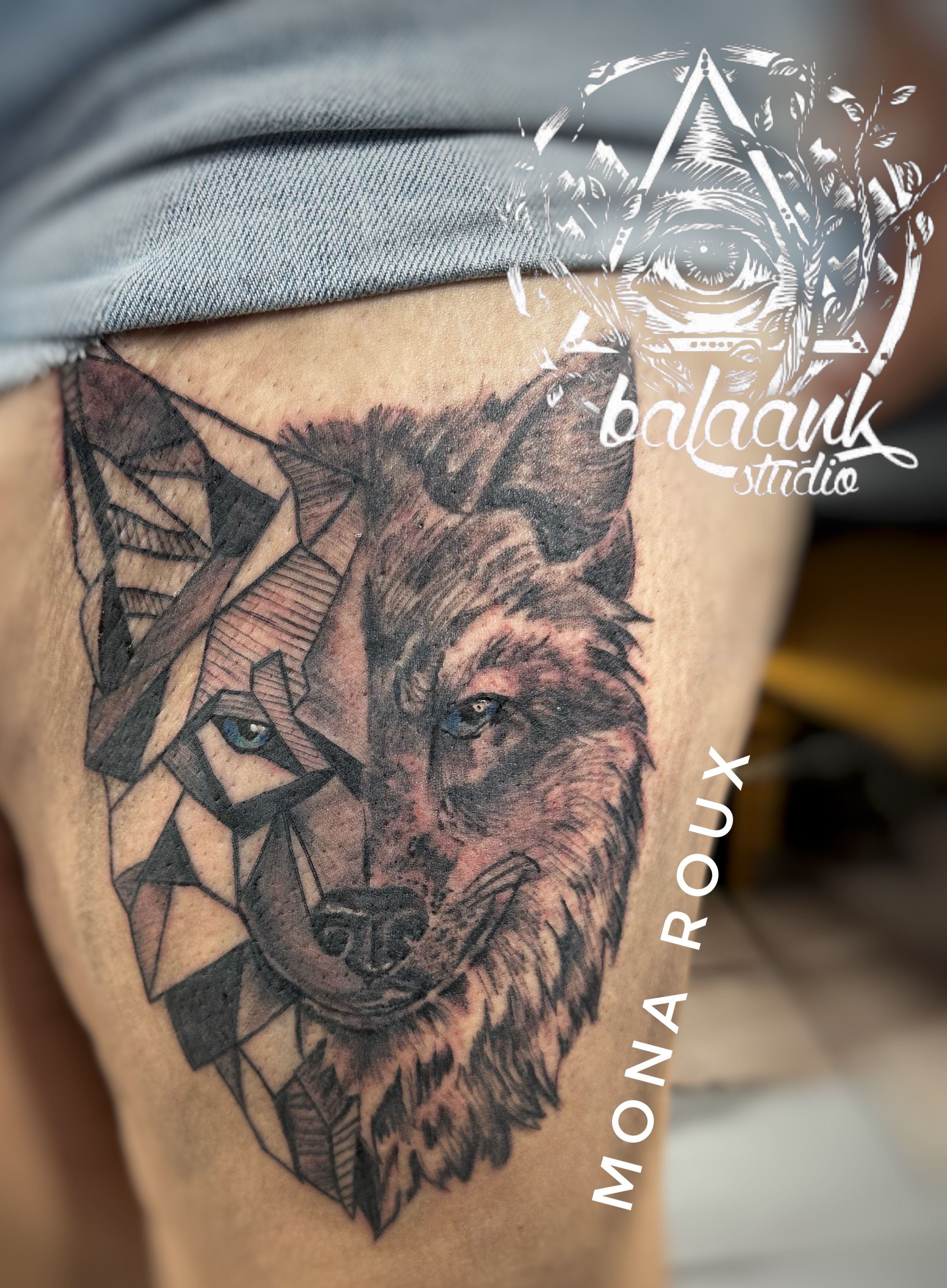 Two faced Wolf | Good and evil tattoos, Evil tattoo, Wolf tattoo