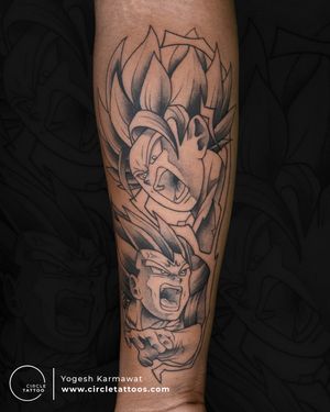 Dragon Ballz Tattoo made by Yogesh Karmawat at Circle Tattoo India 