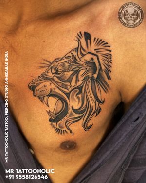Any Tattoo-Removal-Body Piercing inquiry 🧿 📱Call:- 9558126546 🟢Whatsapp:- 9558126546 ________________ #liontattoo #liontattoos #liontattoodesign #lion #lionart #lionroar #roar #abstracttattoo #chesttattoo #tattooformen #geometrictattoo #blackandgreytattoo #realismtattoo #mrtattooholic #ahmedabad #tattoostudio #tattooshop #tattoodesign #tattooart #tattooartist #tattoos #tattoo #tattooideas #tattooinahmedabad #tattooartistinahmedabad #tattooremoval #ahmedabadtattoo #ahmedabadtattoostudio #ahmedabadtattooartist #ahmedabadcity