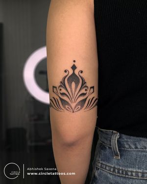 Mandala Tatttoo made by Abhishek Saxena at Circle Tattoo Delhi