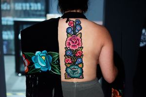 embroidery tattoo