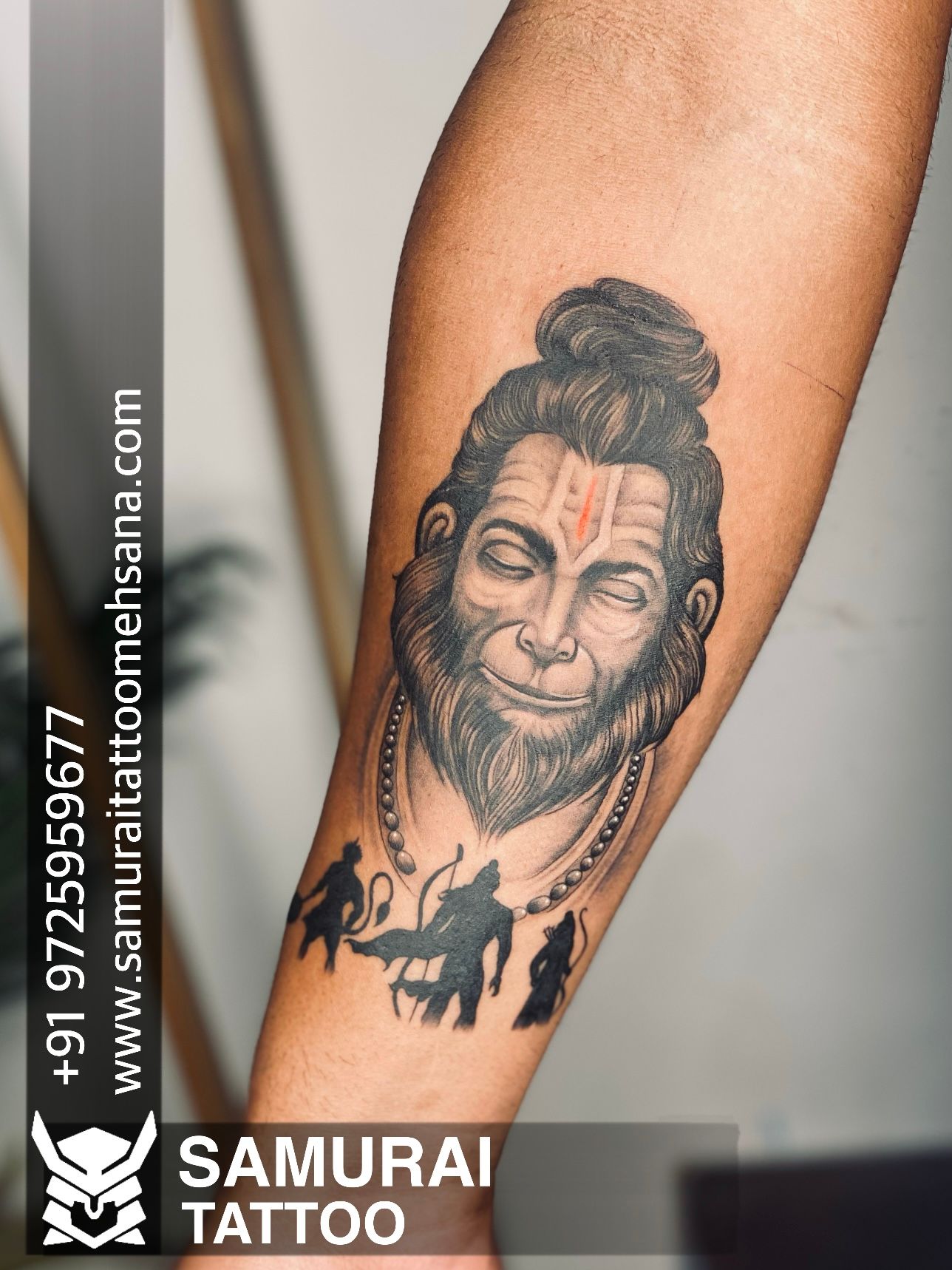 Hanuman tattoos presented, you can carry the love and protection of this  god beautifully. 1. Lord Hanuman Tattoo Design On The Arm: Hanuman… |  Instagram
