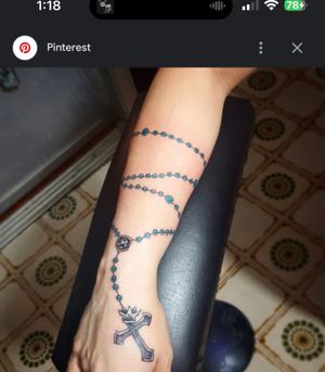 I want this without the color, and for the string I would like to add thorns onto it so it’s wrapped around on a vine sorta with the cross still on it