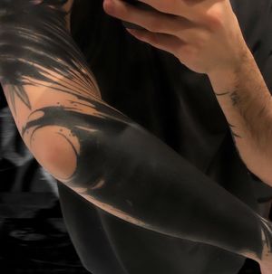 Blackwork Tattoo by Bobby Grey ( WiktchinghourNL ) #blackworktattoo #blackworktattooartist #bobbygrey #tattooartistsamsterdam #tempesttattooamsterdam 
