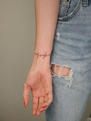 Meaningful tattoo bracelet 
