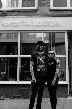 Bobby Grey and Claudia Fedorovici 
Tempest Tattoo Studio Amsterdam
