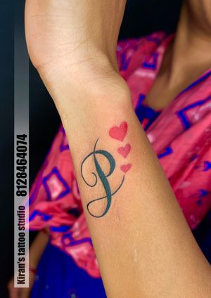 p logo | p tattoo | p name tattoo 