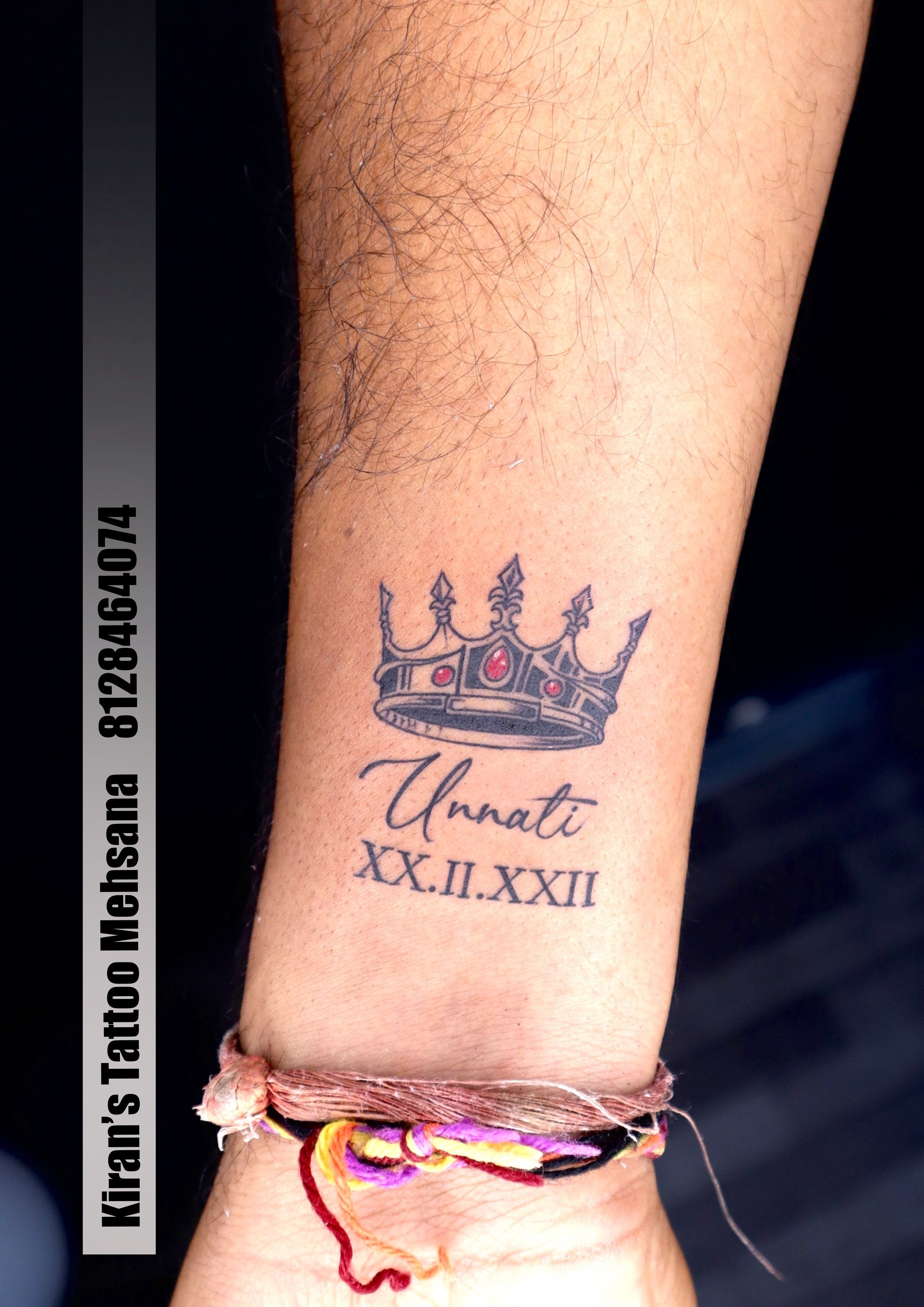 King and Queen crown tattoo design ideas/Crown tattoo designs for men and  women - YouTube