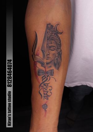 mahadev tattoo | mahakal tattoo | tattoo in mehsana | trishul tattoo 