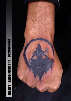 mahadev tattoo | hand tattoo | dark mahadev | shiva tattoo 