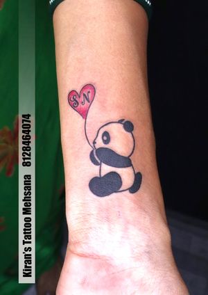 panda tattoo | girl tattoo | kiran tattoo 