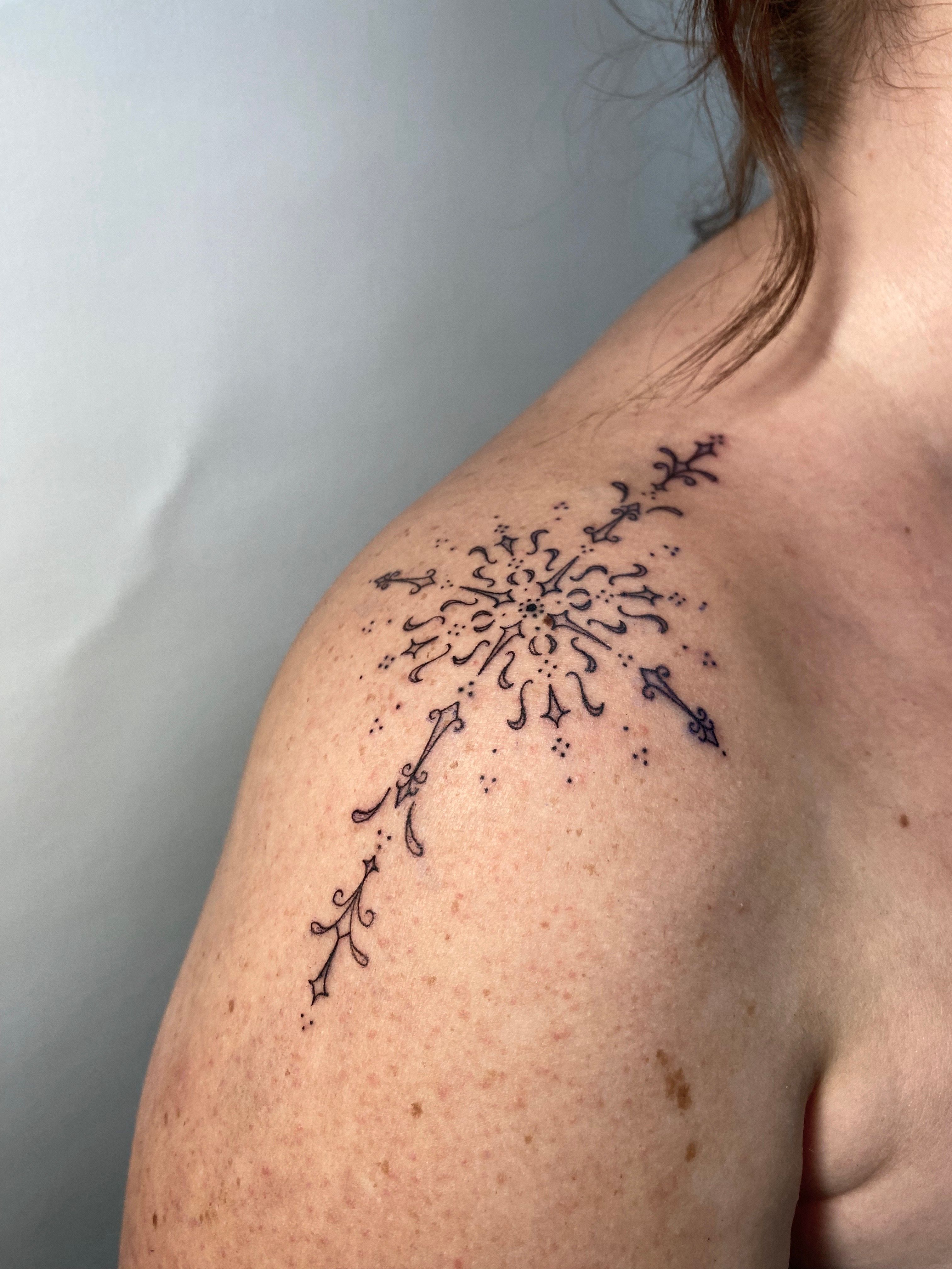 Shoulder Tattoo | Cool tattoos, Beautiful tattoos, Tattoos