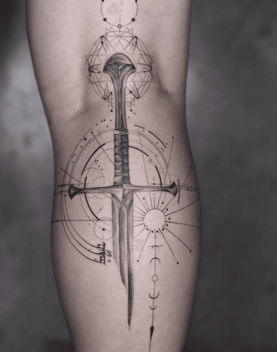 Little Spartan Sword Temporary Tattoos For Men Adult Geometric Mountain  Anchor Fake Tattoo Realistic Body Art Decoration Tatoos - AliExpress