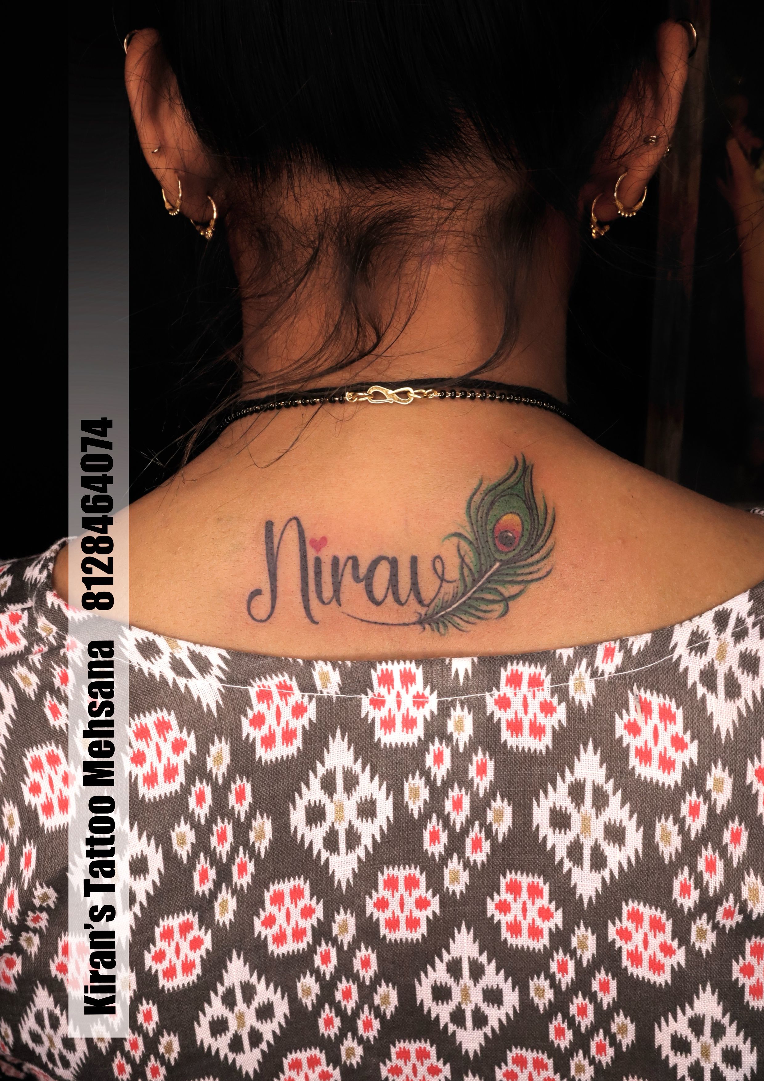 Name Tattoo 'Nirav' 💫 . . . . #nametattoo #name #nameart #nirav  #tattoolife #tattoolovers #tattoopost #tattooreel #tattoo #trending #t... |  Instagram