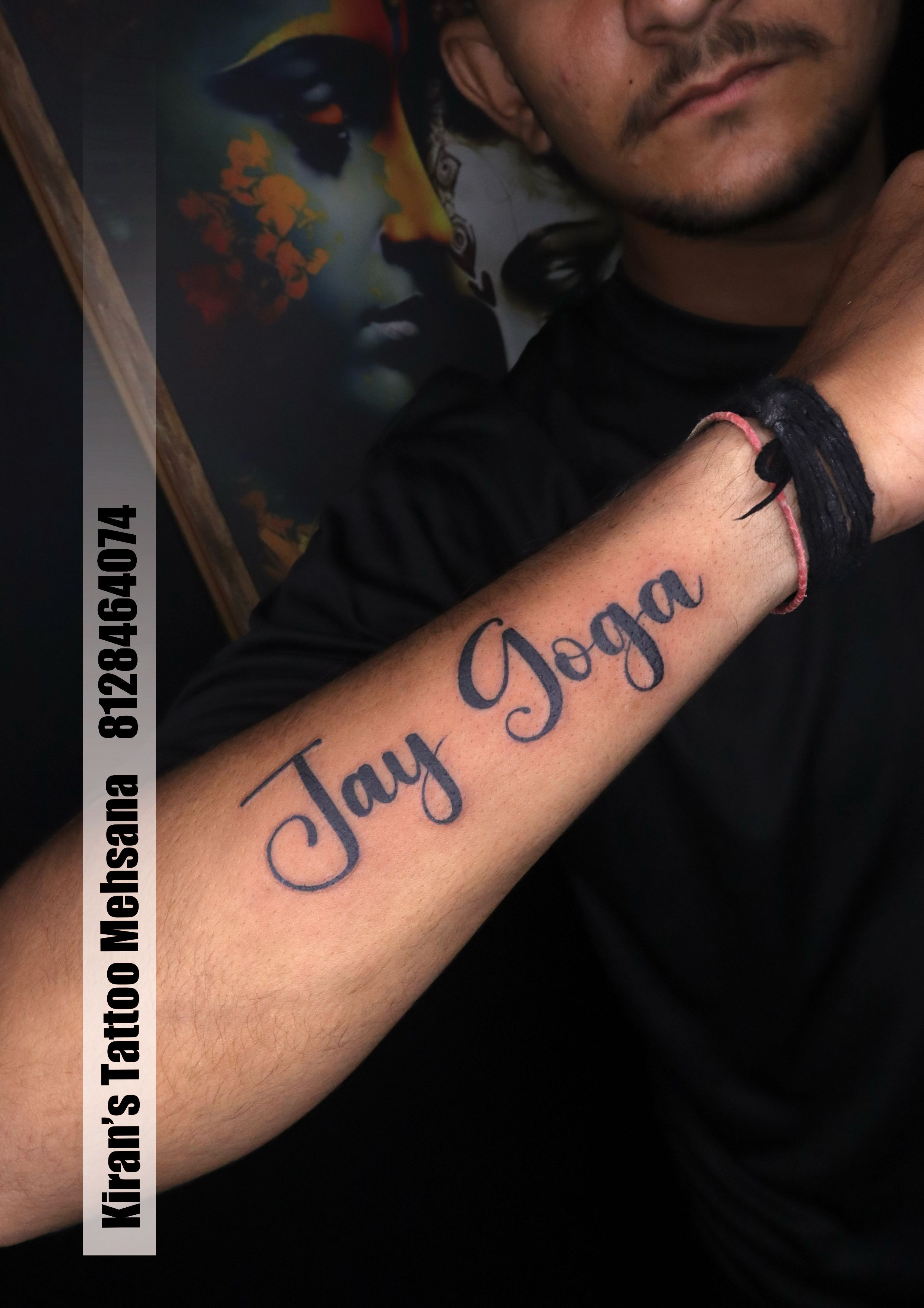 Goga maharaj Hand Band Tattoo #trendingreels | Instagram