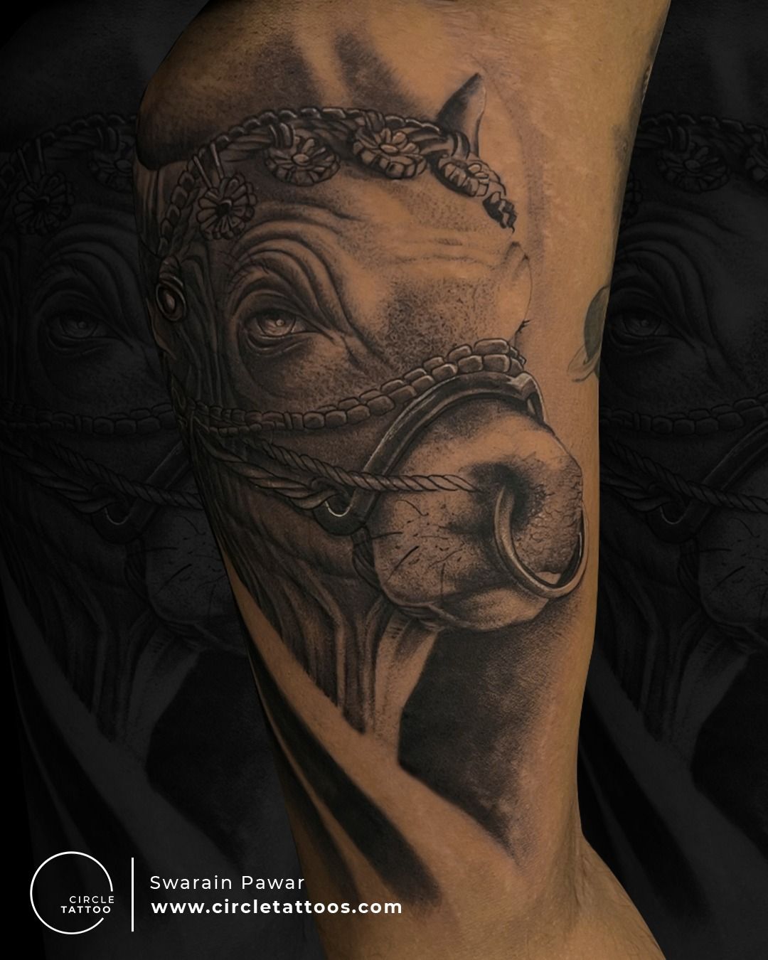 Nandi and Shiva. | Spiritual tattoos, Tattoos, Animal tattoo