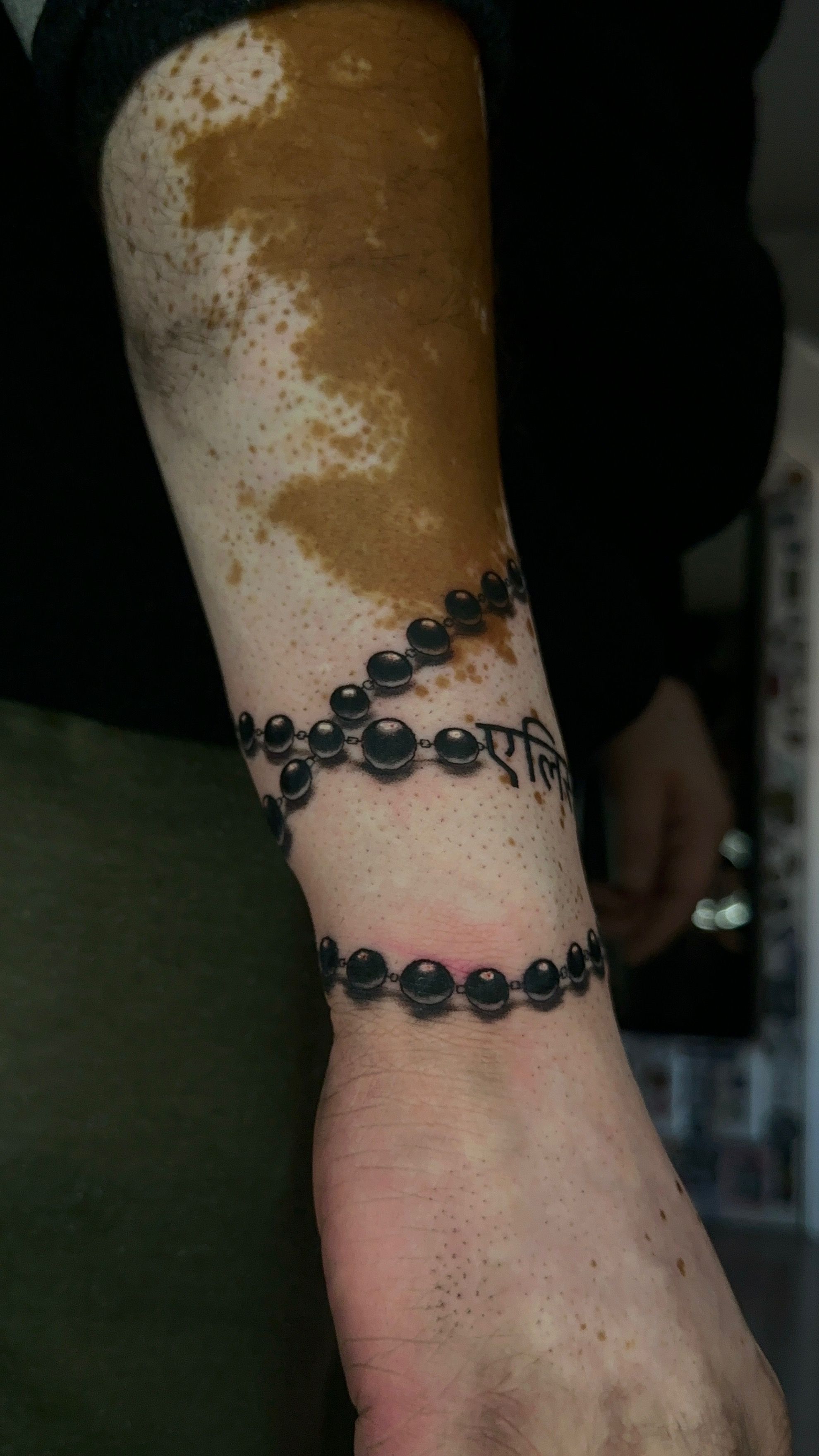 www.tattoocanyon.com | Wrist tattoos for guys, Rosary tattoo on hand, Rosary  tattoo