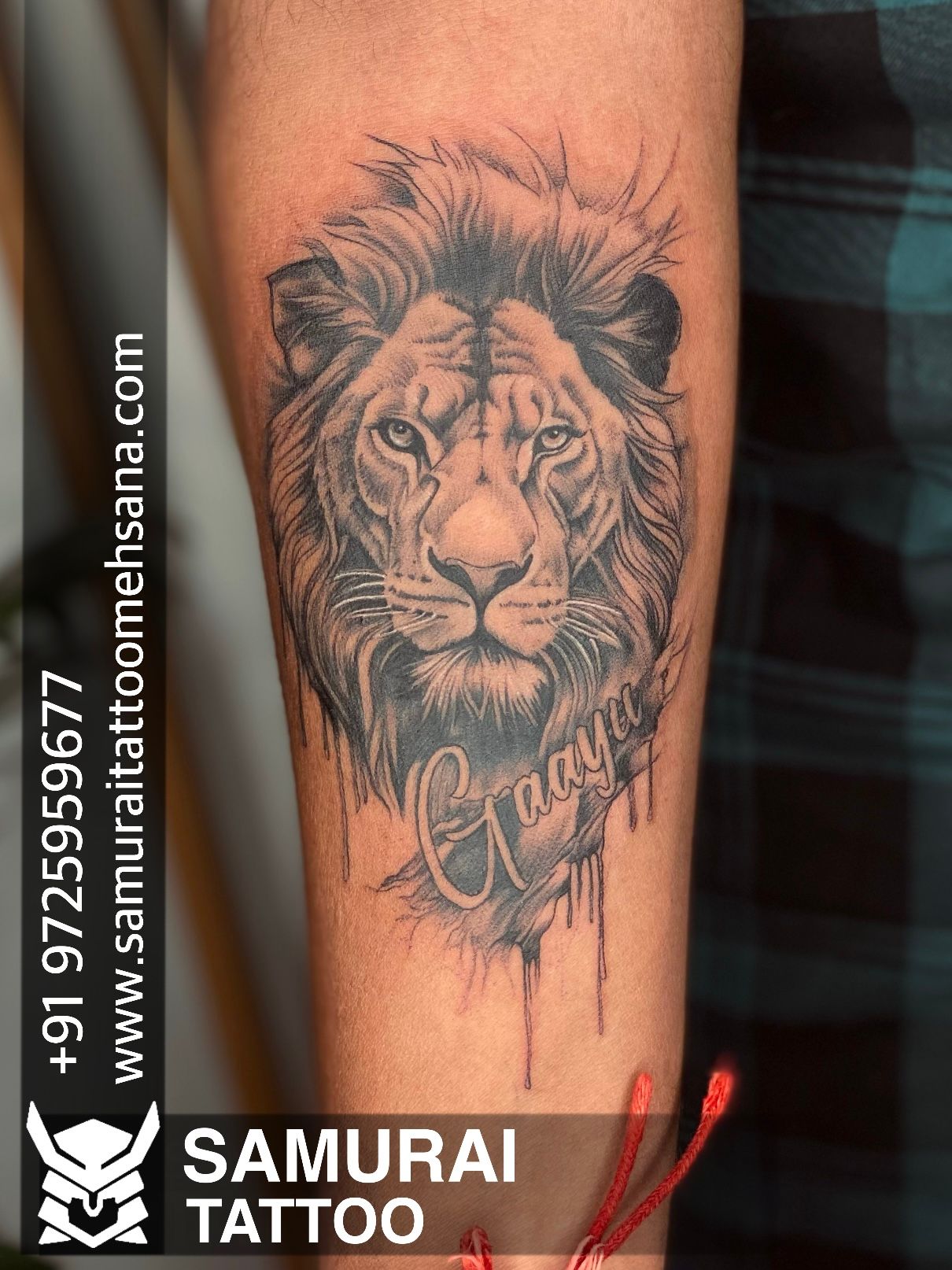 A design for his lower arm, He want a detailed lion and a rose design | Lion  head tattoos, Lion forearm tattoos, Lion shoulder tattoo