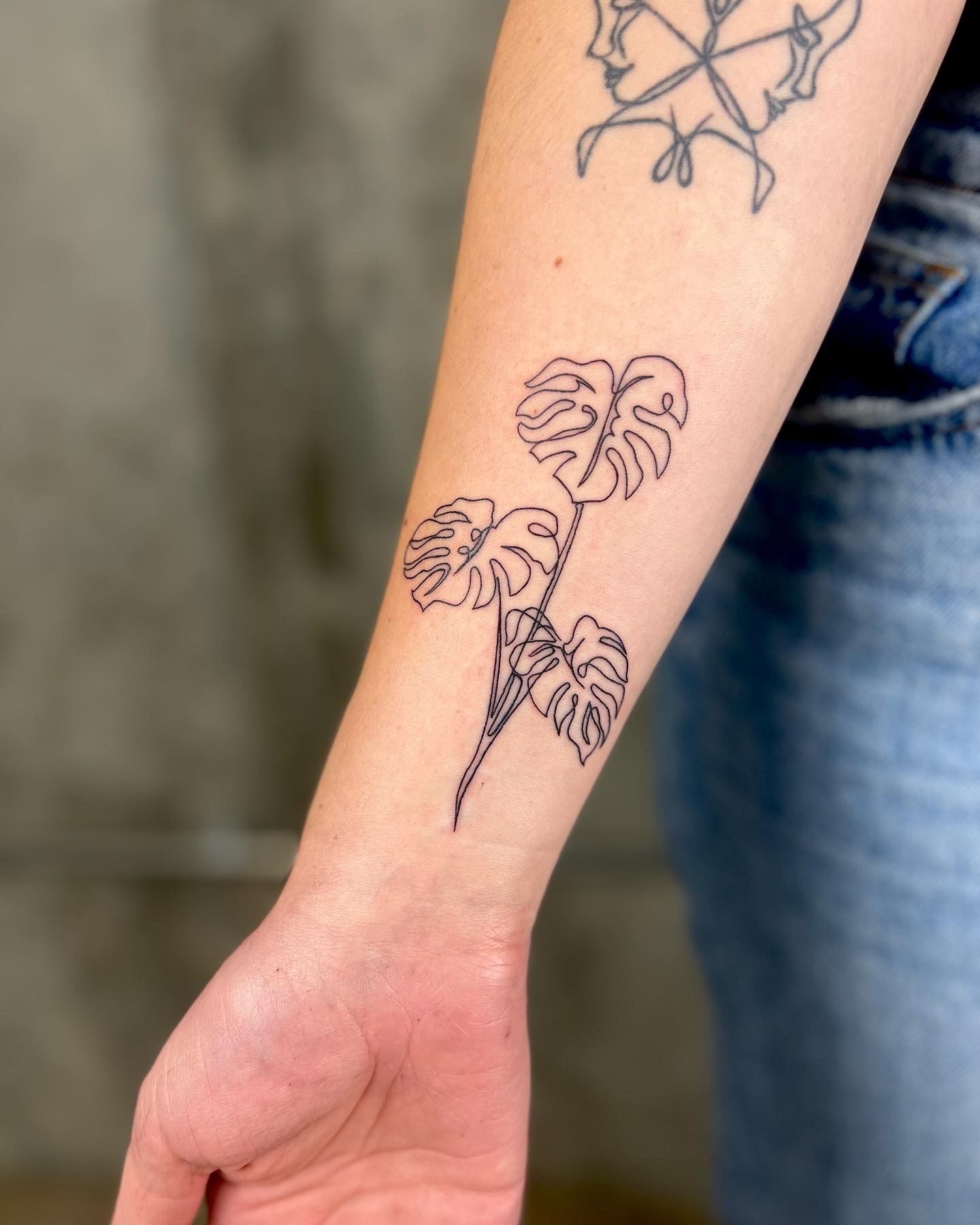 Monstera Leaves Temporary Tattoo – Donna D's Boutique