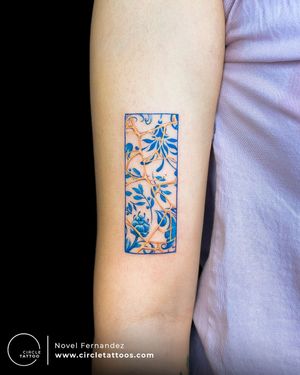 Color Kinsugiart Tattoo made by Novel Fernandez at Circle Tattoo India
