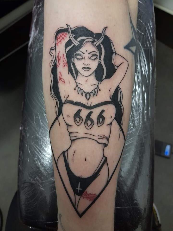 The Blue Tattoo