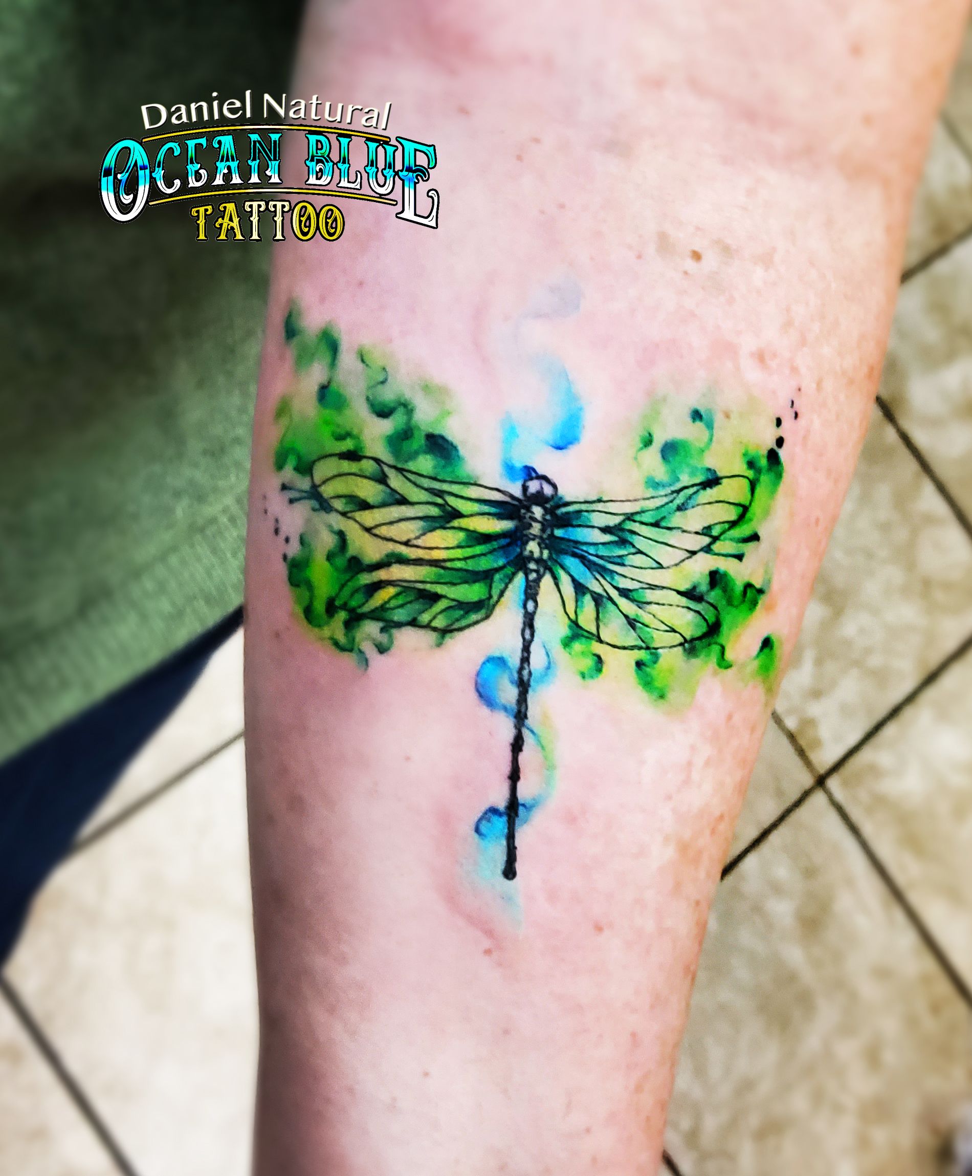 Dragonfly tattoo by Pablo Ortiz Tattoo | Post 16154