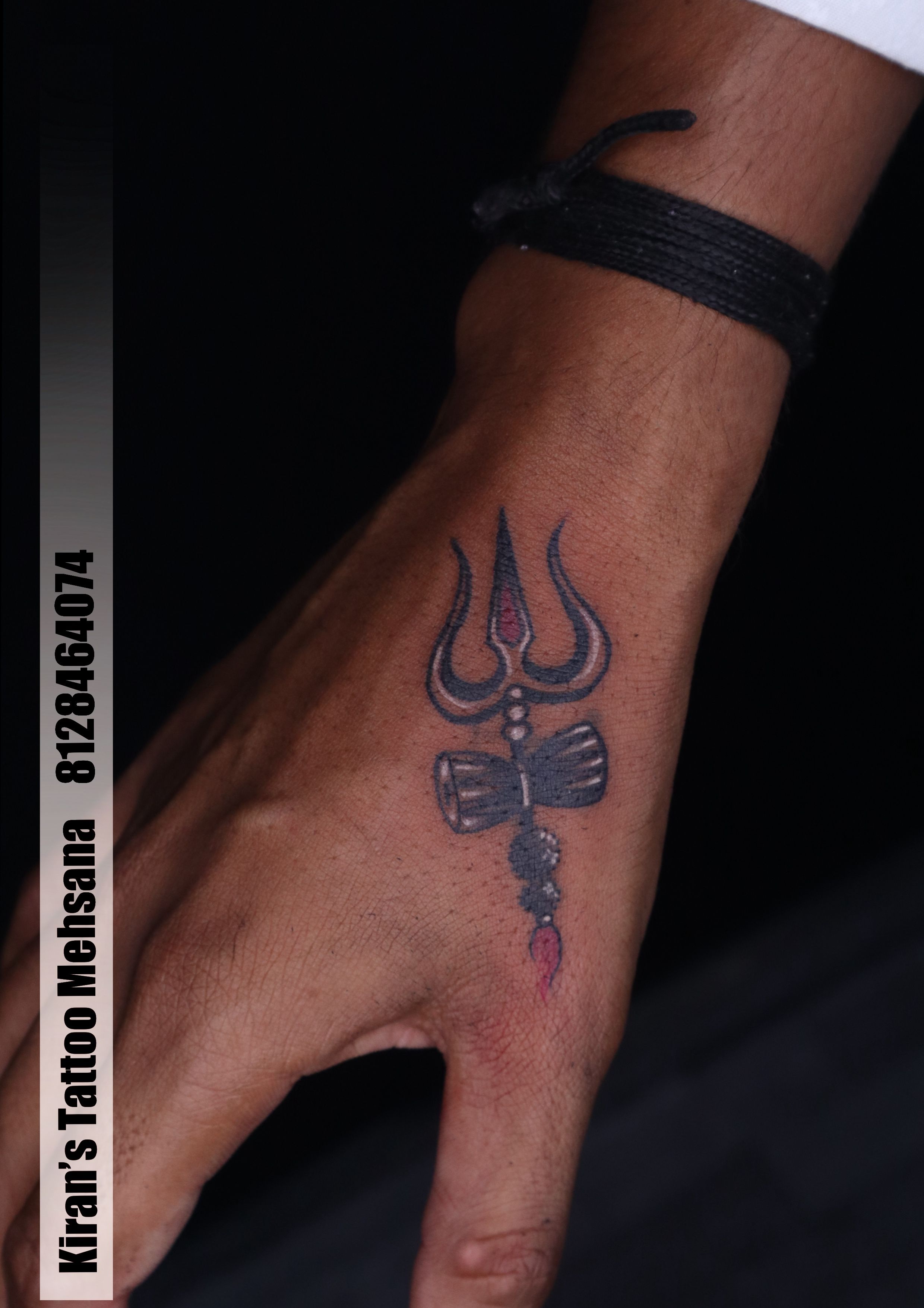 Temporary Tattoowala Trishul with Om Tattoo on Hand Waterproof Tempora –  Temporarytattoowala
