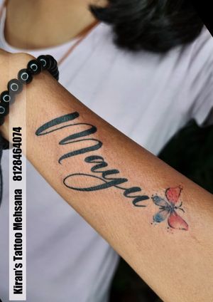 Mayu Name Tattoo | Name Tattoo