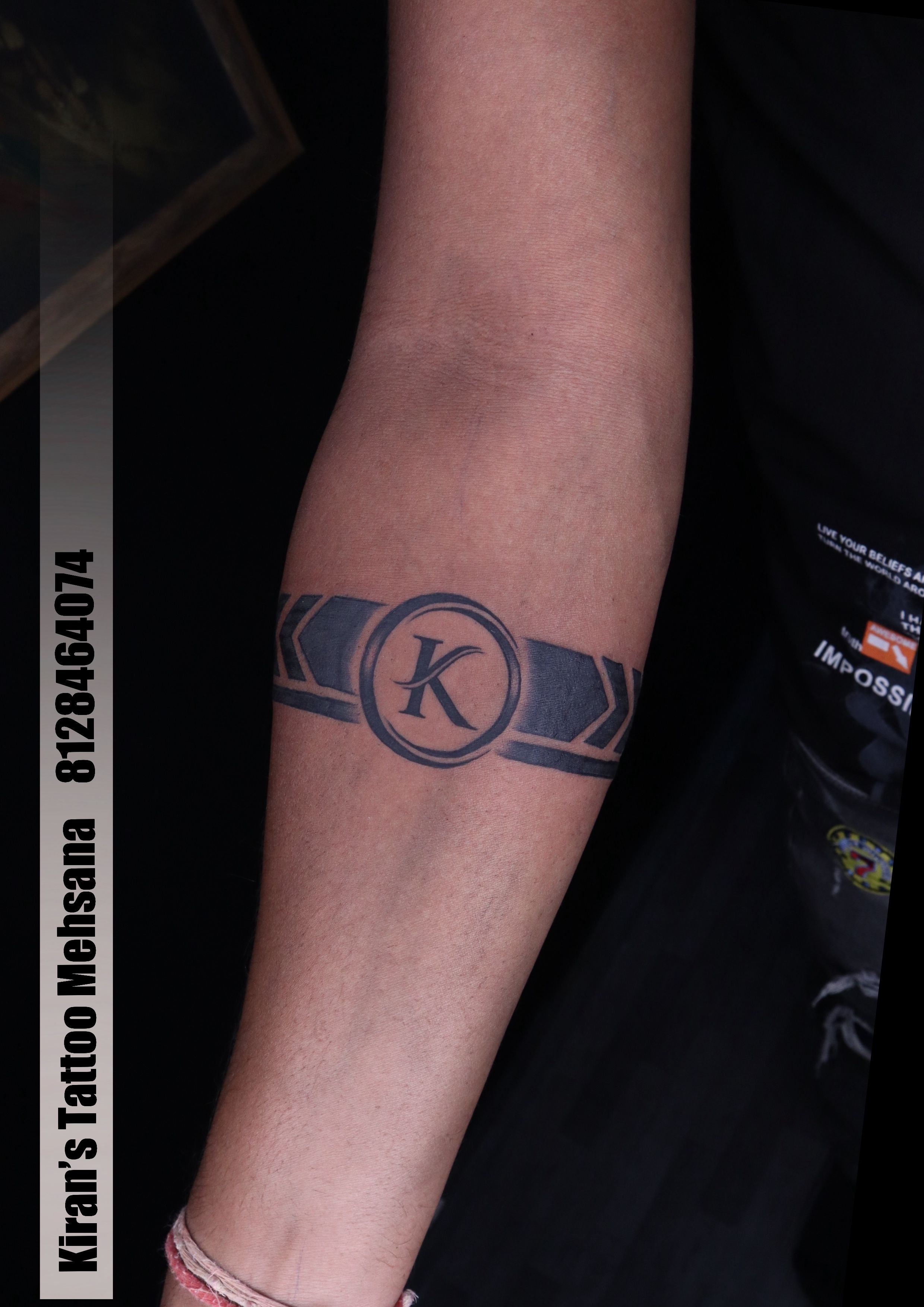 Simple Black Bicep Armband Tattoo for Men, Solid Black Arm Band Tattoo,  Upper Armband Tattoo, Single Black Fine Line Temporary Tattoo - Etsy  Singapore