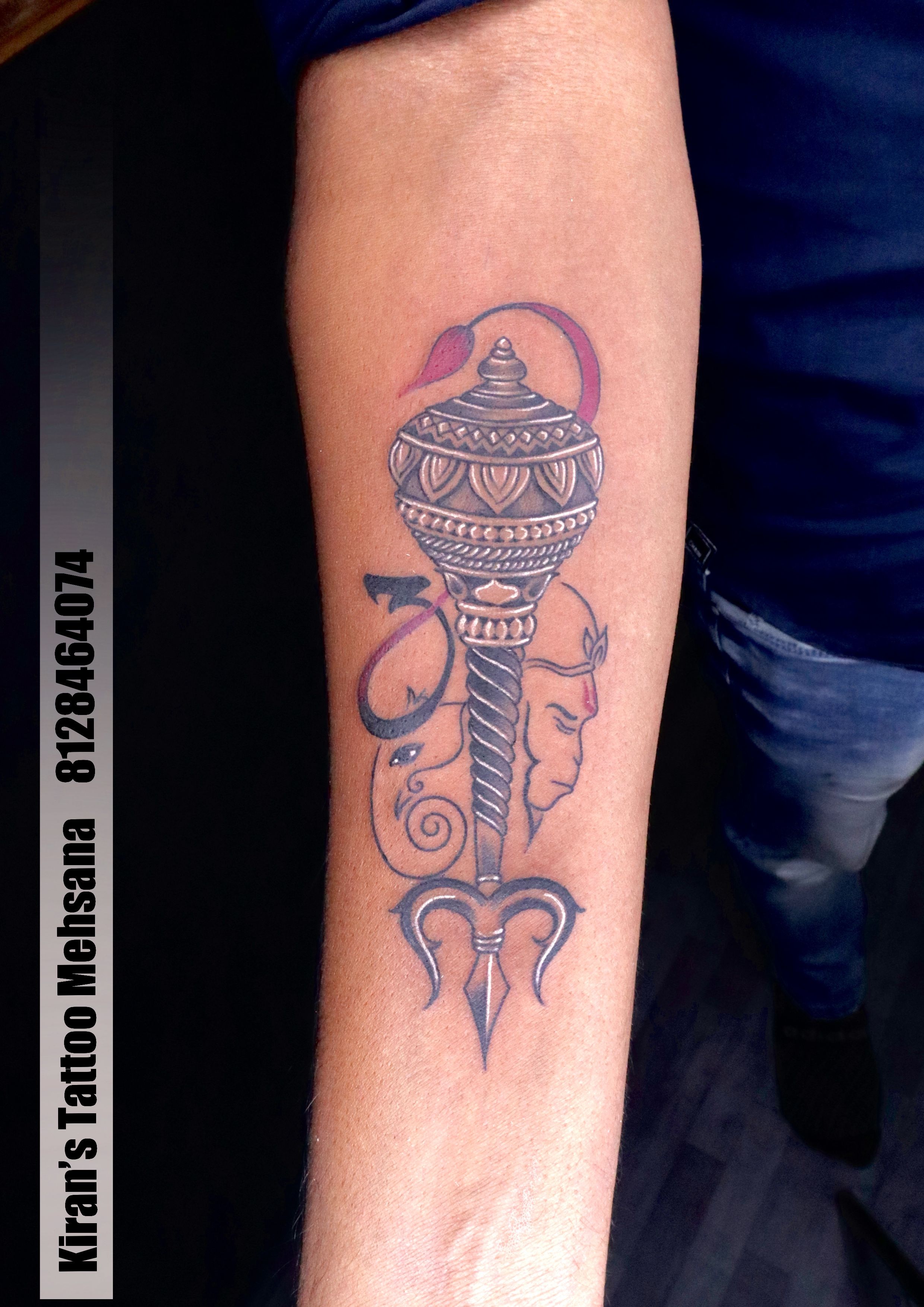 Jai bajrangbali 🙏 Lord Hanuman ji Tattoo Tattoo by Ashwani Sharma  #ashinktattoos #wherealigarhgetink @ashink_tattoos | Instagram