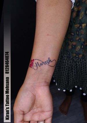 Infinity Tattoo | Name Tattoo | Girl Tattoo | Kiran Tattoo