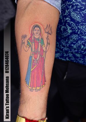 Ma Jahu Tattoo | Jahu Tattoo | Jahu Ma Tattoo | Ma Jahu | Kiran Tattoo Mehsana | Tattoo Mehsana | Mehsana | Gujarat 