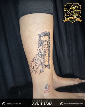 Vanity Painting Tattoo by InkPark Tattoo Studio - The Best Tattoo Artist (Avijit Saha) In Dhaka, Bangladesh. 
